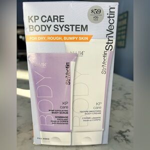 StriVectin KP Care Body System Full size New body scrub and body cream